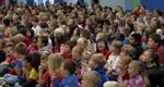 Elementary School Has Pep Rally For Homecoming