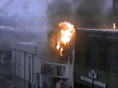 An historical hang-out in Mitchell is rubble.  The Roxy theatre entertained Mitchell for 70 years, but Sunday morning an electrical problem ignited a fire that destroyed the downtown building.