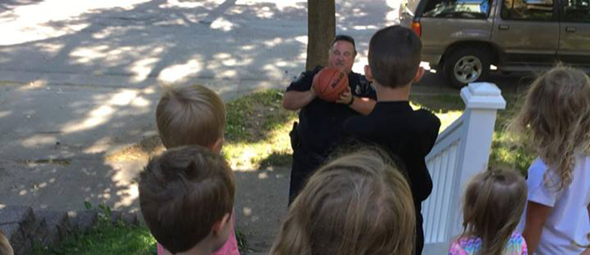 day care sioux falls sioux falls officer shows basketball skills to day care sioux falls sioux falls officer shows basketball skills to