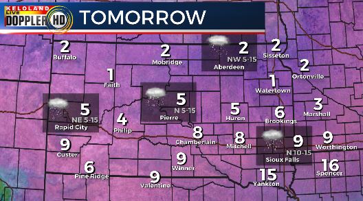 Wednesday South Dakota weather forecast Wednesday South Dakota weather forecast